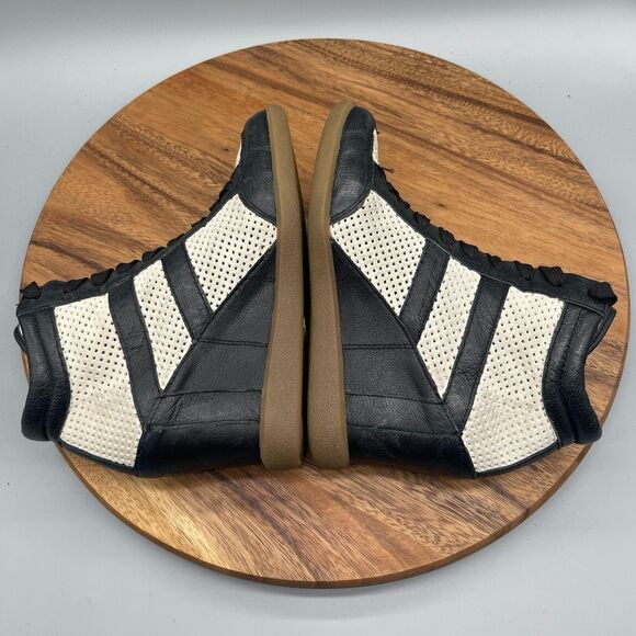 Sam Edelman Bolton Womens Size 8.5 M Wedge Heel High Top Sneakers Suede Leather - Picture 6 of 8